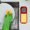 imageZulay Kitchen 9x35 Silicone Sponge Holder for Kitchen Sink  Flexible Multipurpose Soap Tray  Sink Organizer for Kitchen Bathroom Makeup Trinkets ampamp More GrayRed