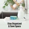 imageZulay Kitchen 9x35 Silicone Sponge Holder for Kitchen Sink  Flexible Multipurpose Soap Tray  Sink Organizer for Kitchen Bathroom Makeup Trinkets ampamp More GrayWhite