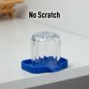 imageZulay Kitchen 9x35 Silicone Sponge Holder for Kitchen Sink  Flexible Multipurpose Soap Tray  Sink Organizer for Kitchen Bathroom Makeup Trinkets ampamp More GrayTurkish Sea