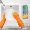 imageZulay Kitchen 9x35 Silicone Sponge Holder for Kitchen Sink  Flexible Multipurpose Soap Tray  Sink Organizer for Kitchen Bathroom Makeup Trinkets ampamp More GrayGray