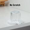 imageZulay Kitchen 9x35 Silicone Sponge Holder for Kitchen Sink  Flexible Multipurpose Soap Tray  Sink Organizer for Kitchen Bathroom Makeup Trinkets ampamp More GrayWhite