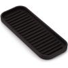 imageZulay Kitchen 9x35 Silicone Sponge Holder for Kitchen Sink  Flexible Multipurpose Soap Tray  Sink Organizer for Kitchen Bathroom Makeup Trinkets ampamp More GrayChocolate