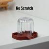 imageZulay Kitchen 9x35 Silicone Sponge Holder for Kitchen Sink  Flexible Multipurpose Soap Tray  Sink Organizer for Kitchen Bathroom Makeup Trinkets ampamp More GrayCanyon Rose