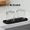 imageZulay Kitchen 9x35 Silicone Sponge Holder for Kitchen Sink  Flexible Multipurpose Soap Tray  Sink Organizer for Kitchen Bathroom Makeup Trinkets ampamp More GrayChocolate