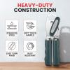 imageZulay Kitchen Heavy Duty Stainless Steel Can Opener Manual with Bottle Opener  Rust Proof Manual Can Opener With Turn Knob ampamp Soft Grip Handles  BlackGreen
