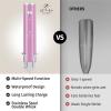 imageZulay Kitchen Lux Rechargeable Milk Frother Handheld  Powerful 2Speed Motor Fully Waterproof 2000mAh Battery  Drink Mixer For Latte Cappuccino Matcha Protein Powder  BlackPink