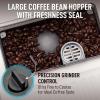imageZulay Kitchen Magia Clasica  Fully Automatic Espresso Machine With Grinder  Touch Screen Coffee Maker With OneTouch Operation  Milk Foam System For Latte Cappuccino Macchiato  BlackCream Copper