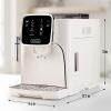 imageZulay Kitchen Magia Clasica  Fully Automatic Espresso Machine With Grinder  Touch Screen Coffee Maker With OneTouch Operation  Milk Foam System For Latte Cappuccino Macchiato  BlackCream Silver