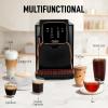 imageZulay Kitchen Magia Clasica  Fully Automatic Espresso Machine With Grinder  Touch Screen Coffee Maker With OneTouch Operation  Milk Foam System For Latte Cappuccino Macchiato  BlackBlack Copper