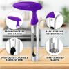 imageZulay Kitchen Stainless Steel Pineapple Corer ampamp Slicer  Eye Removal Tool  Heavy Duty Pineapple Cutter with Reinforced Blade  Effortless Pineapple Core Remover ampamp Slicer  Periwinkle BluePurple