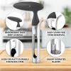 imageZulay Kitchen Stainless Steel Pineapple Corer ampamp Slicer  Eye Removal Tool  Heavy Duty Pineapple Cutter with Reinforced Blade  Effortless Pineapple Core Remover ampamp Slicer  Periwinkle BlueGray
