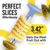 imageZulay Kitchen Stainless Steel Pineapple Corer ampamp Slicer  Eye Removal Tool  Heavy Duty Pineapple Cutter with Reinforced Blade  Effortless Pineapple Core Remover ampamp Slicer  Periwinkle BlueLilac