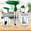 imageZulay Kitchen Stainless Steel Pineapple Corer ampamp Slicer  Eye Removal Tool  Heavy Duty Pineapple Cutter with Reinforced Blade  Effortless Pineapple Core Remover ampamp Slicer  Periwinkle BlueForest Green