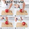imageZulay Kitchen Stainless Steel Pineapple Corer ampamp Slicer  Eye Removal Tool  Heavy Duty Pineapple Cutter with Reinforced Blade  Effortless Pineapple Core Remover ampamp Slicer  Periwinkle BlueDark Blue