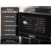 imageZulay Magia Super Automatic Espresso Maker Machine with Grinder  19 Fully Customizable Coffee Options Auto Cleaning Milk Foam System  for Latte Cappuccino Macchiato  Ultra LUX  WhiteBlack