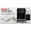 imageZulay Magia Super Automatic Espresso Maker Machine with Grinder  19 Fully Customizable Coffee Options Auto Cleaning Milk Foam System  for Latte Cappuccino Macchiato  Ultra LUX  WhiteBlack