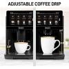 imageZulay Magia Super Automatic Espresso Maker Machine with Grinder  19 Fully Customizable Coffee Options Auto Cleaning Milk Foam System  for Latte Cappuccino Macchiato  Ultra LUX  WhiteBlack