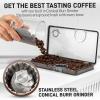 imageZulay Magia Super Automatic Espresso Maker Machine with Grinder  19 Fully Customizable Coffee Options Auto Cleaning Milk Foam System  for Latte Cappuccino Macchiato  Ultra LUX  WhiteWhite