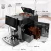 imageZulay Magia Super Automatic Espresso Maker Machine with Grinder  19 Fully Customizable Coffee Options Auto Cleaning Milk Foam System  for Latte Cappuccino Macchiato  Ultra LUX  WhiteSilver