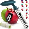 imageZulay Kitchen Stainless Steel Pineapple Corer ampamp Slicer  Eye Removal Tool  Heavy Duty Pineapple Cutter with Reinforced Blade  Effortless Pineapple Core Remover ampamp Slicer  Periwinkle BlueDark Teal