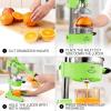 image:imageZulay Kitchen Cast Iron Juicer  EasytoClean HeavyDuty Manual Juicer Professional Citrus Juicer  Stainless Steel Lemon Squeezer  Manual Citrus Press amp Orange Squeezer  Orange Juicer  NavyOriginal  Light Green