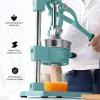 image:imageZulay Kitchen Cast Iron Juicer  EasytoClean HeavyDuty Manual Juicer Professional Citrus Juicer  Stainless Steel Lemon Squeezer  Manual Citrus Press amp Orange Squeezer  Orange Juicer  NavyOriginal  Mint