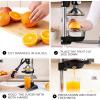 image:imageZulay Kitchen Cast Iron Juicer  EasytoClean HeavyDuty Manual Juicer Professional Citrus Juicer  Stainless Steel Lemon Squeezer  Manual Citrus Press amp Orange Squeezer  Orange Juicer  Navy9 in 1  Black