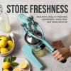 image:imageZulay Kitchen Cast Iron Juicer  EasytoClean HeavyDuty Manual Juicer Professional Citrus Juicer  Stainless Steel Lemon Squeezer  Manual Citrus Press amp Orange Squeezer  Orange Juicer  NavyOriginal  Mint
