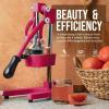 image:imageZulay Kitchen Cast Iron Juicer  EasytoClean HeavyDuty Manual Juicer Professional Citrus Juicer  Stainless Steel Lemon Squeezer  Manual Citrus Press amp Orange Squeezer  Orange Juicer  NavyOriginal  Dragonfruit