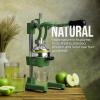 image:imageZulay Kitchen Cast Iron Juicer  EasytoClean HeavyDuty Manual Juicer Professional Citrus Juicer  Stainless Steel Lemon Squeezer  Manual Citrus Press amp Orange Squeezer  Orange Juicer  NavyOriginal  Green