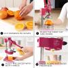 image:imageZulay Kitchen Cast Iron Juicer  EasytoClean HeavyDuty Manual Juicer Professional Citrus Juicer  Stainless Steel Lemon Squeezer  Manual Citrus Press amp Orange Squeezer  Orange Juicer  NavyOriginal  Dragonfruit