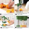 image:imageZulay Kitchen Cast Iron Juicer  EasytoClean HeavyDuty Manual Juicer Professional Citrus Juicer  Stainless Steel Lemon Squeezer  Manual Citrus Press amp Orange Squeezer  Orange Juicer  NavyOriginal  Green