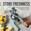 image:imageZulay Kitchen Cast Iron Juicer  EasytoClean HeavyDuty Manual Juicer Professional Citrus Juicer  Stainless Steel Lemon Squeezer  Manual Citrus Press amp Orange Squeezer  Orange Juicer  NavyOriginal  Blue