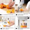 image:imageZulay Kitchen Cast Iron Juicer  EasytoClean HeavyDuty Manual Juicer Professional Citrus Juicer  Stainless Steel Lemon Squeezer  Manual Citrus Press amp Orange Squeezer  Orange Juicer  NavyOriginal  White