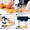 image:imageZulay Kitchen Cast Iron Juicer  EasytoClean HeavyDuty Manual Juicer Professional Citrus Juicer  Stainless Steel Lemon Squeezer  Manual Citrus Press amp Orange Squeezer  Orange Juicer  NavyOriginal  Navy