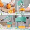 image:imageZulay Kitchen Cast Iron Juicer  EasytoClean HeavyDuty Manual Juicer Professional Citrus Juicer  Stainless Steel Lemon Squeezer  Manual Citrus Press amp Orange Squeezer  Orange Juicer  NavyOriginal  Teal