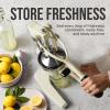 image:imageZulay Kitchen Cast Iron Juicer  EasytoClean HeavyDuty Manual Juicer Professional Citrus Juicer  Stainless Steel Lemon Squeezer  Manual Citrus Press amp Orange Squeezer  Orange Juicer  NavyOriginal  Cream