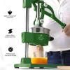 image:imageZulay Kitchen Cast Iron Juicer  EasytoClean HeavyDuty Manual Juicer Professional Citrus Juicer  Stainless Steel Lemon Squeezer  Manual Citrus Press amp Orange Squeezer  Orange Juicer  NavyOriginal  Green