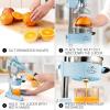 image:imageZulay Kitchen Cast Iron Juicer  EasytoClean HeavyDuty Manual Juicer Professional Citrus Juicer  Stainless Steel Lemon Squeezer  Manual Citrus Press amp Orange Squeezer  Orange Juicer  NavyOriginal  Blue