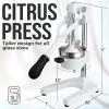 image:imageZulay Kitchen Cast Iron Juicer  EasytoClean HeavyDuty Manual Juicer Professional Citrus Juicer  Stainless Steel Lemon Squeezer  Manual Citrus Press amp Orange Squeezer  Orange Juicer  NavyOriginal  White