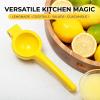 image:imageZulay Kitchen Metal Lemon Squeezer  Handheld Lemon Juicer Squeezer  Easy to Use Citrus Juicer  Manual Press for Extracting the Most Juice Possible  Extracts Every Last DropBright Yellow