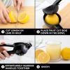 image:imageZulay Kitchen Metal Lemon Squeezer  Handheld Lemon Juicer Squeezer  Easy to Use Citrus Juicer  Manual Press for Extracting the Most Juice Possible  Extracts Every Last DropBlack