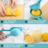 image:imageZulay Kitchen Metal Lemon Squeezer  Handheld Lemon Juicer Squeezer  Easy to Use Citrus Juicer  Manual Press for Extracting the Most Juice Possible  Extracts Every Last DropLight Blue