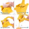 image:imageZulay Fruit Manual Juicer Heavy Duty Juice Press Squeezer with Detachable Lever amp Removable Strainer  Fruit Press amp Hand Juicer For Pomegranates Lemons Oranges and More RedYellow