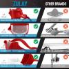 image:imageZulay Fruit Manual Juicer Heavy Duty Juice Press Squeezer with Detachable Lever amp Removable Strainer  Fruit Press amp Hand Juicer For Pomegranates Lemons Oranges and More RedRed