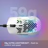 imageSteelSeries Aerox 3  Holey RGB Gaming Mouse  Ultralightweight Water Resistant Design  8500 DPI TrueMove Core Optical Sensor  SnowSnow