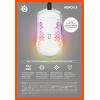 imageSteelSeries Aerox 3  Holey RGB Gaming Mouse  Ultralightweight Water Resistant Design  8500 DPI TrueMove Core Optical Sensor  SnowSnow