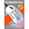 imageSteelSeries Aerox 3  Holey RGB Gaming Mouse  Ultralightweight Water Resistant Design  8500 DPI TrueMove Core Optical Sensor  SnowSnow