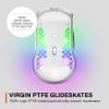 imageSteelSeries Aerox 3 Wireless  Holey RGB Gaming Mouse  Ultralightweight Water Resistant Design  18K DPI TrueMove Air Optical Sensor SnowSnow