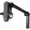 imageSteelSeries Alias USB Mic for PC  3x Bigger Capsule for Gaming Streaming and Podcasting  Sonar for Streamers Audio Software  AI Noise Cancelling  LED Mute ampamp Level Monitoring  Shock MountBoom Arm